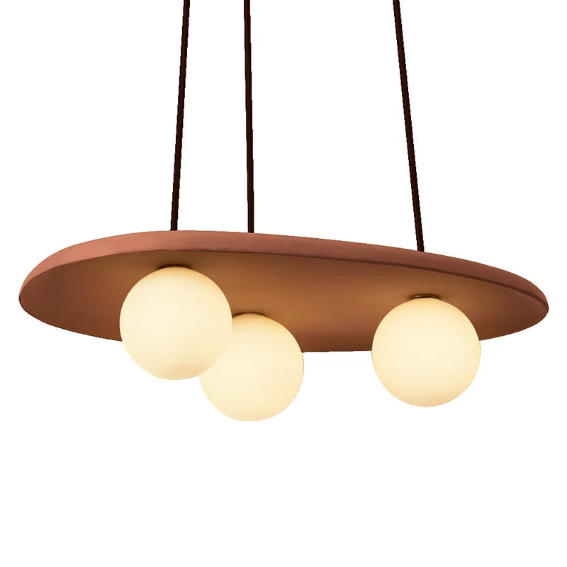 OSRAM DECOR Lampada a sospensione Nido di Argilla 3xG9 Marrone