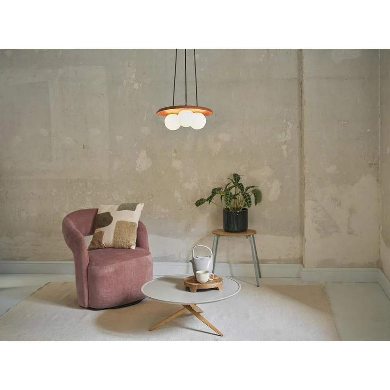 OSRAM DECOR Lampada a sospensione Nido di Argilla 3xG9 Marrone