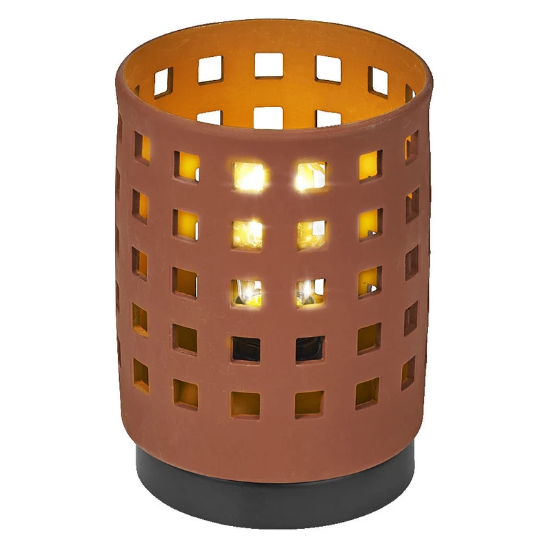 OSRAM DECOR Lampada da tavolo in argilla per finestre 1xE27 Marrone