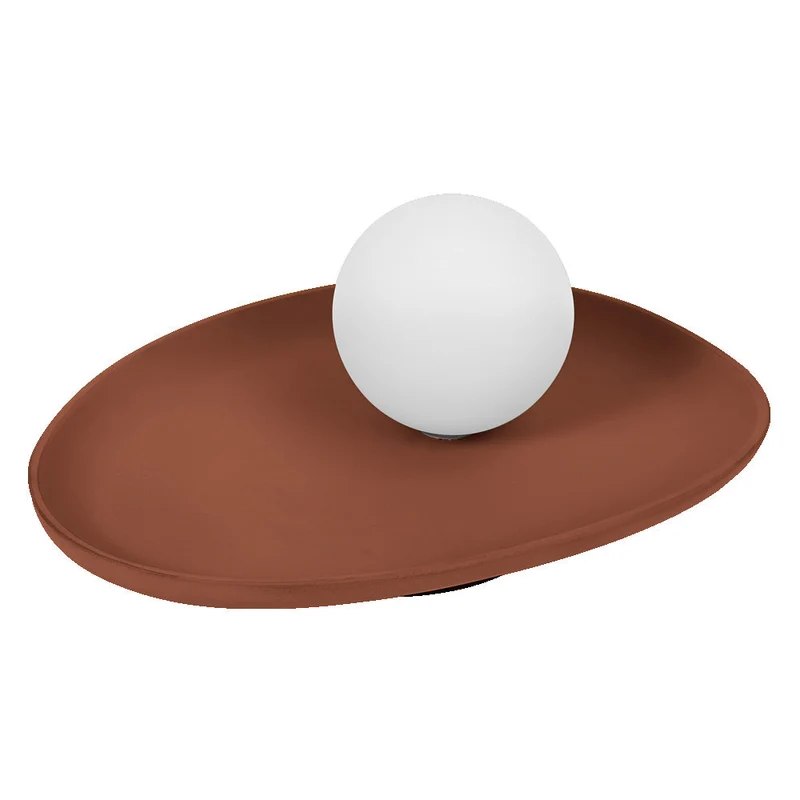 OSRAM DECOR Nido di Argilla Lampada da Tavolo 1xG9 Marrone