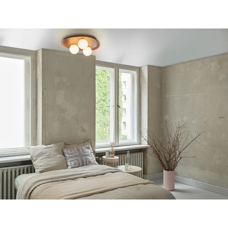 OSRAM DECOR Nido di Argilla Lampada da Soffitto 3xG9 Marrone