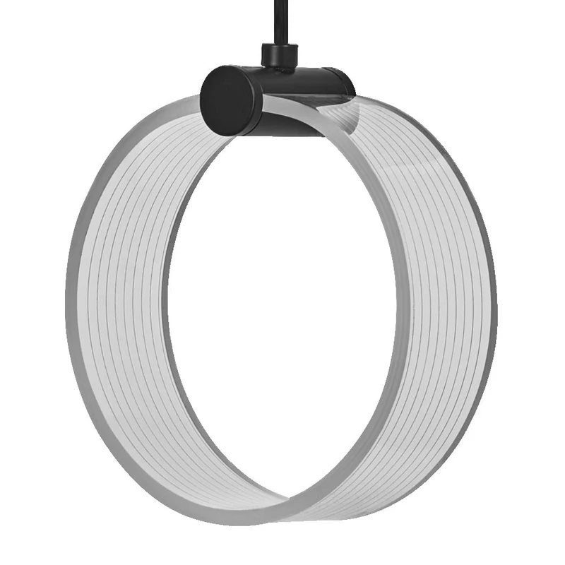 OSRAM DECOR Lampada a sospensione Circle, 3 pendenti, 8W, Click CCT Nero