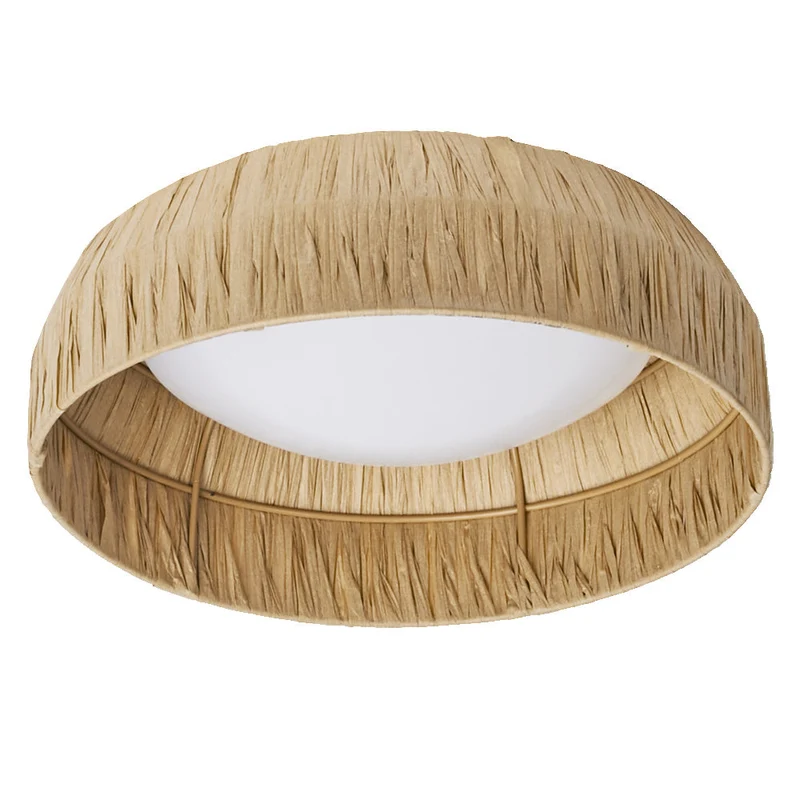OSRAM DECOR Lampada a soffitto in carta di bambù marrone, 300mm, 12W