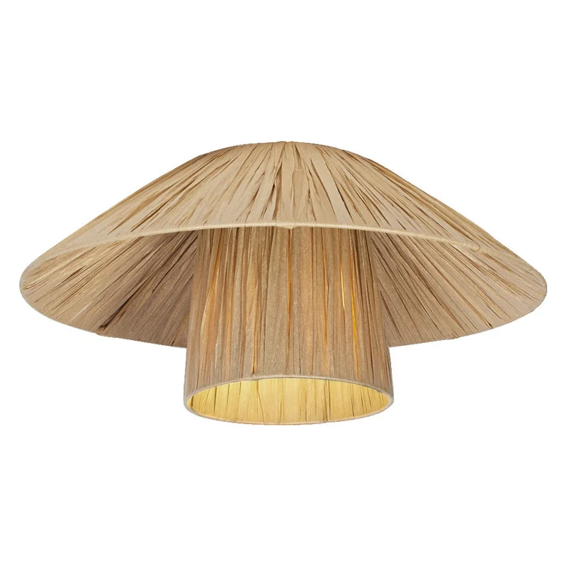 OSRAM DECOR Capanna di Carta di Bambù Lampada da Soffitto Marrone, 400mm, E27