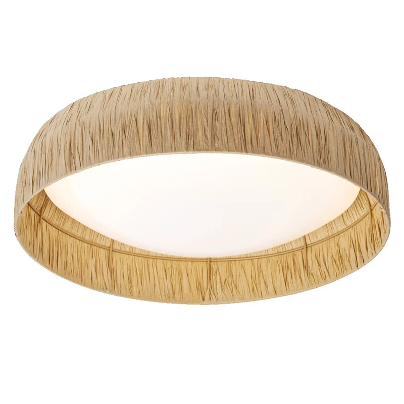 OSRAM DECOR Lampada a soffitto in carta di bambù marrone, 500mm, 28W