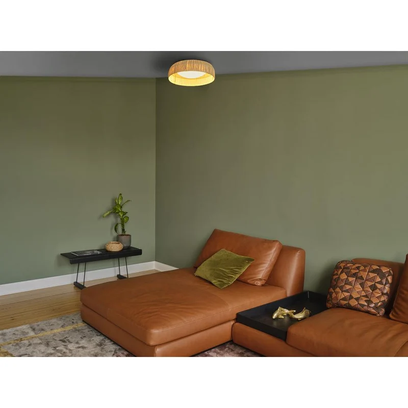 OSRAM DECOR Lampada a soffitto in carta di bambù marrone, 500mm, 28W