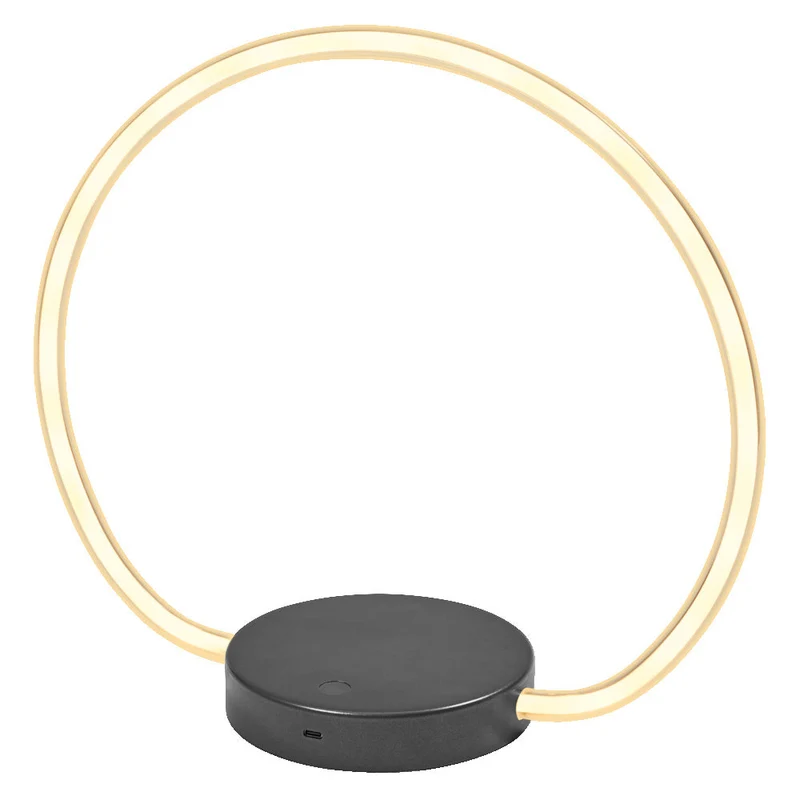 OSRAM DECOR Aura lampada da tavolo 10W, 3000K, 1200lm, Touch DIM USB