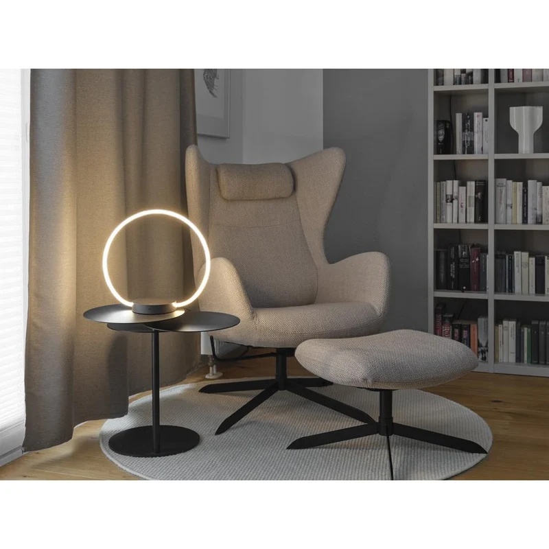 OSRAM DECOR Aura lampada da tavolo 10W, 3000K, 1200lm, Touch DIM USB