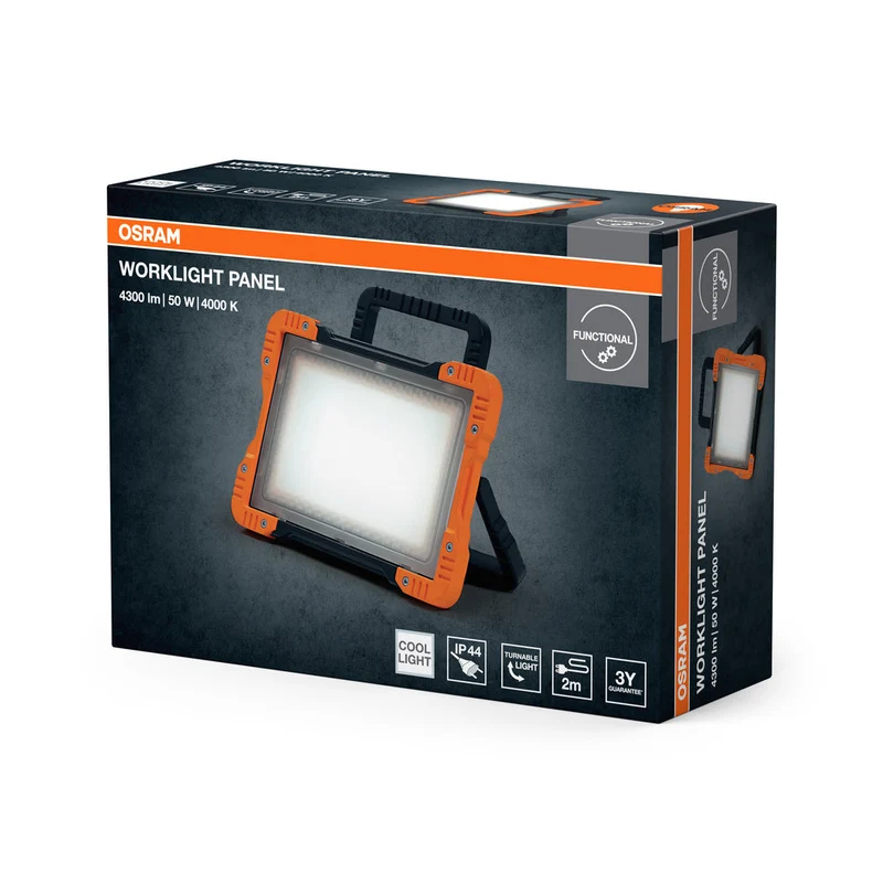OSRAM PANNELLO LED LAMPADA DA LAVORO FARETTO 50W / 4000K