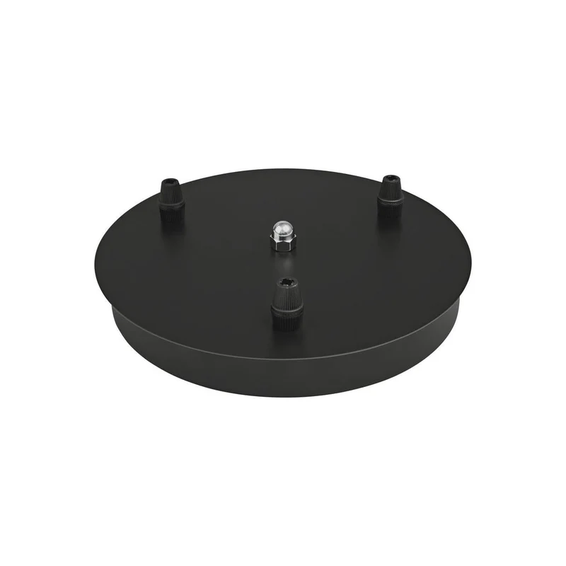 OSRAM Vintage Edition 1906, Copertura nera, Supporto per lampade a pendolo OSRAM Vintage 1906, Custodia in alluminio