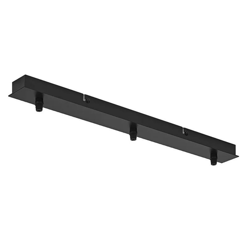 OSRAM Vintage 1906® Lampada a sospensione 3X Baldacchino LINEARE, nera
