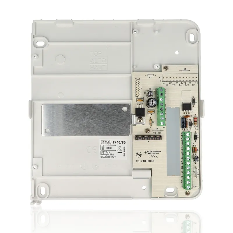 URMET 1740/90 - Staffa monitor Signo per impianti video con cavo coassiale