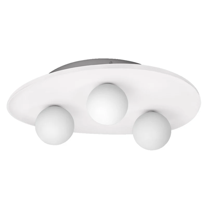 OSRAM DECOR Plafoniera Nido di Gesso 3xG9 Bianco