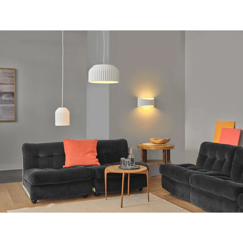 OSRAM DECOR Plaster Routes Lampada a sospensione da parete 150 1xE27 Bianco