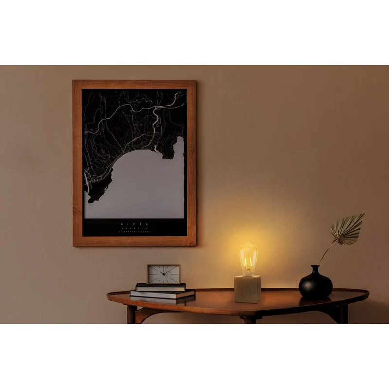 OSRAM Vintage 1906 Lampada da tavolo Tischleuchte, 2.5W, E27, Marrone, incl. lampadina
