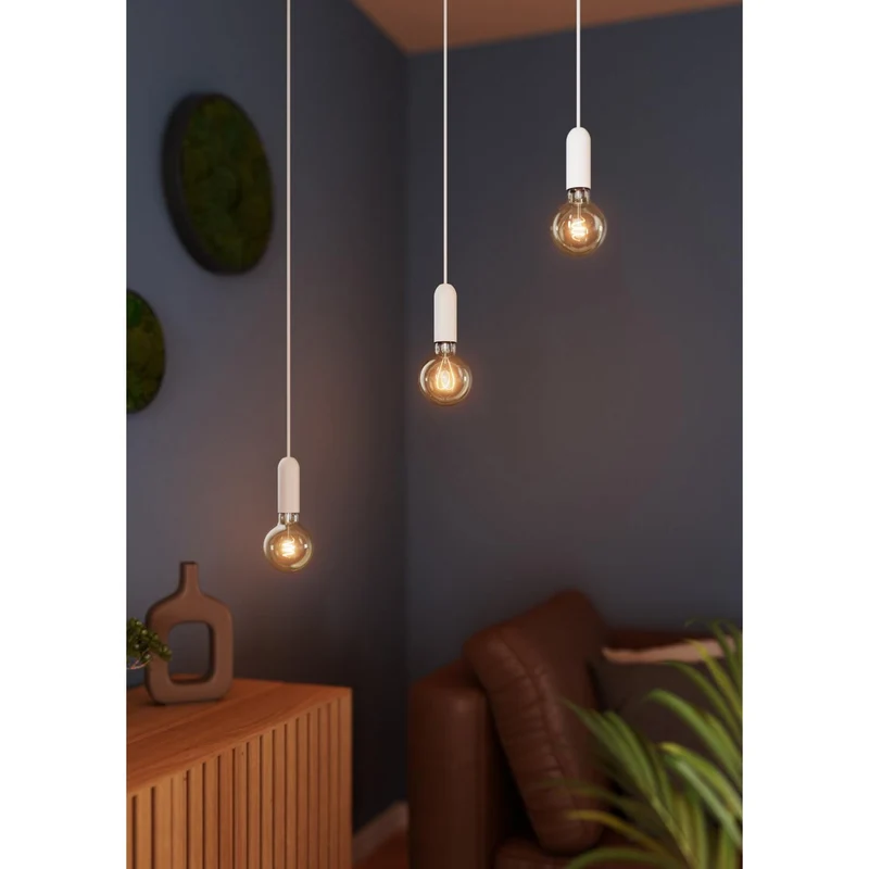 OSRAM Vintage 1906® lampada a sospensione TONDA E27, bianca
