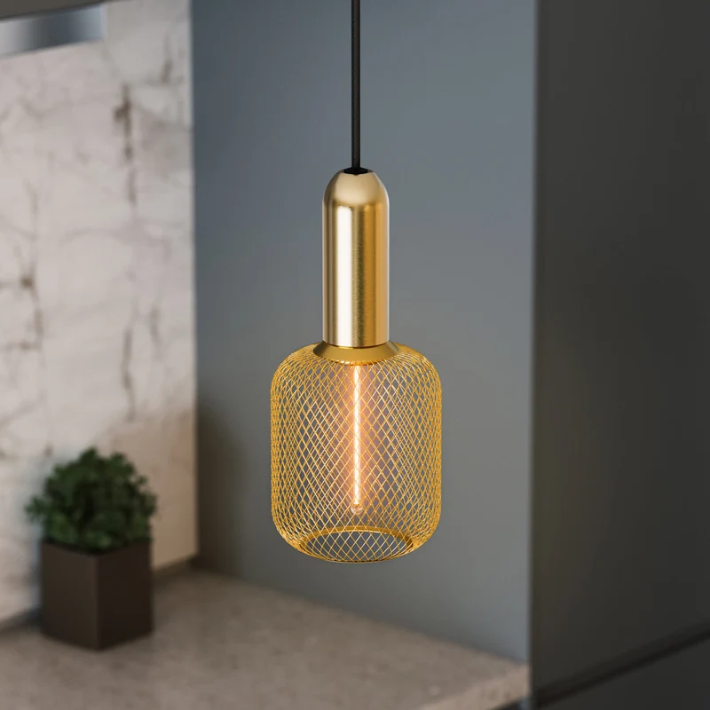 OSRAM Vintage 1906® Lampada a sospensione TONDA E27, oro