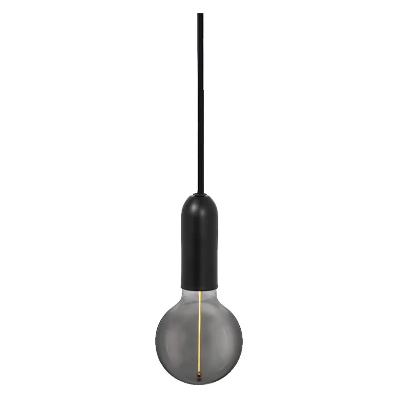 OSRAM Vintage 1906® Lampada a sospensione TONDA E27, nero