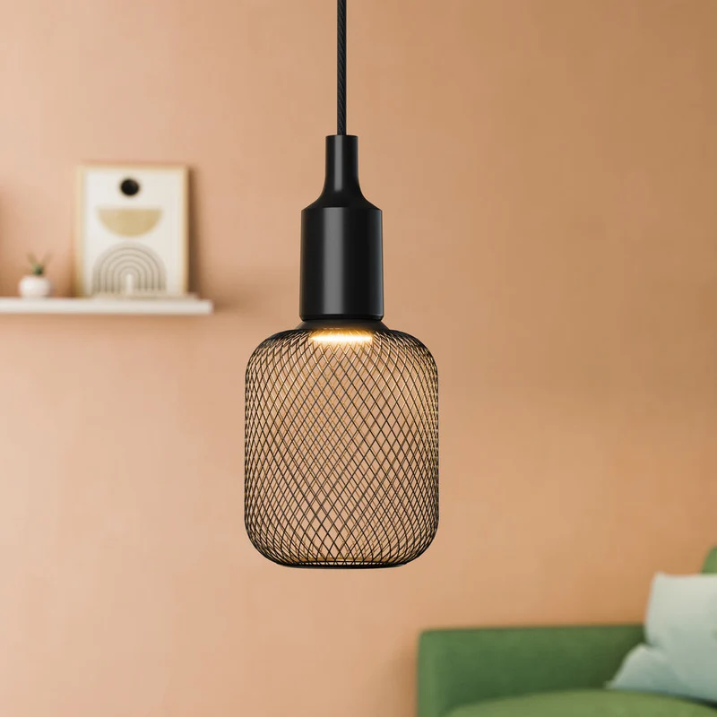 OSRAM Vintage 1906® Lampada a sospensione BELL E27, nero