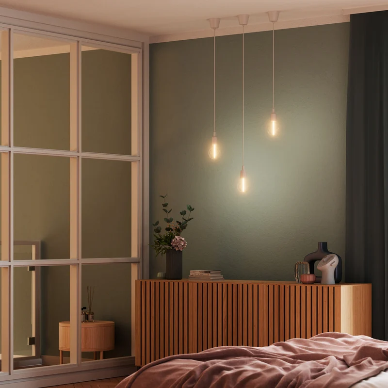 OSRAM Vintage 1906® Lampada a sospensione BELL E27, bianca