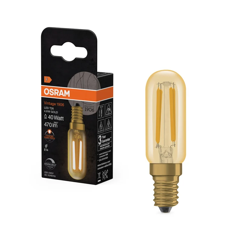 Vintage 1906 LED Forme Speciali Dimmerabile 4.8W 822 Oro E14 2