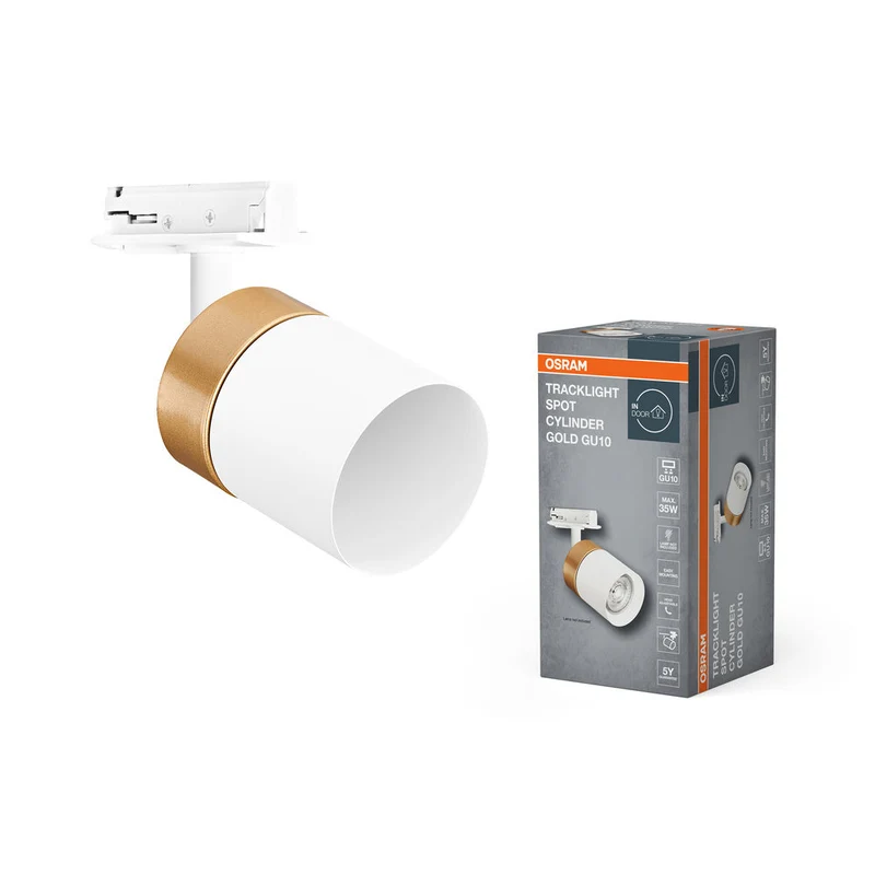 OSRAM FARETTO A BINARIO Sistema a binario lampada, oro/bianco