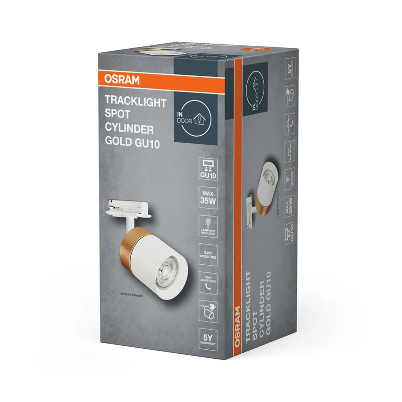 OSRAM FARETTO A BINARIO Sistema a binario lampada, oro/bianco