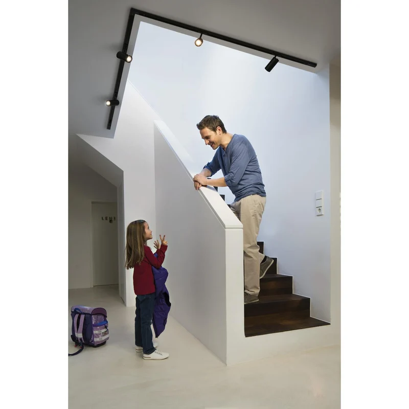 OSRAM BINARIO FARETTO Binario elettrico incl. alimentazione 100cm, nero