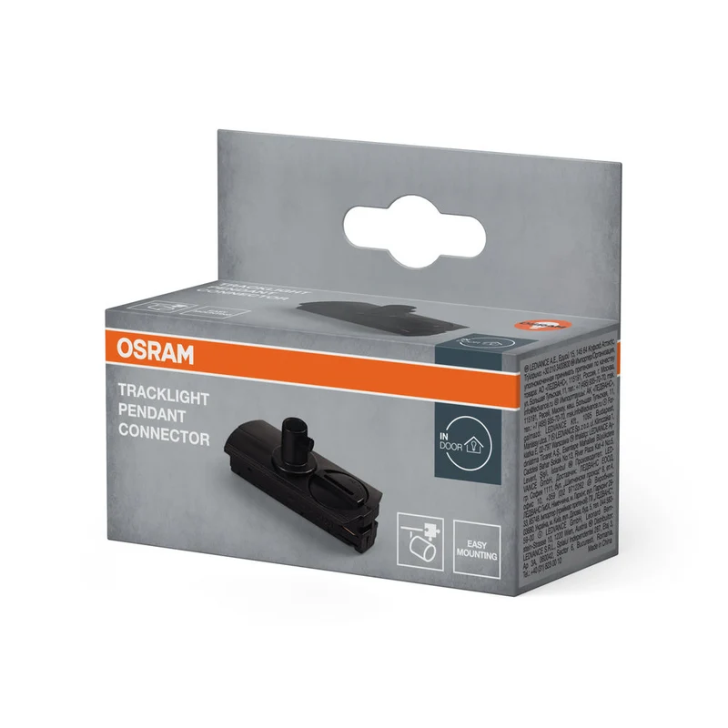 Adattatore OSRAM TRACKLIGHT per lampada a sospensione nero