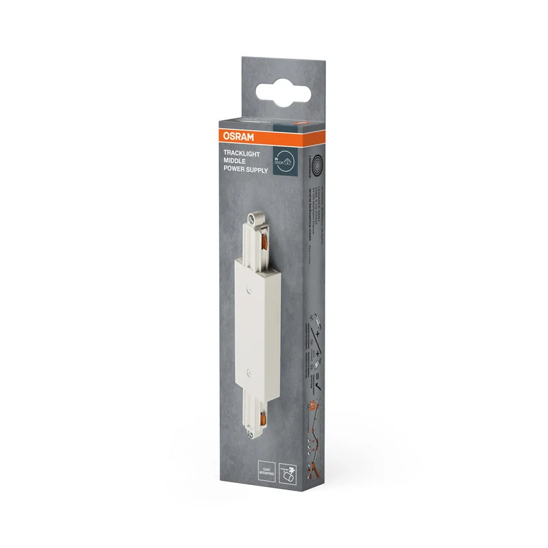 OSRAM FARETTO A BINARIO Alimentazione binario elettrico centrale bianco
