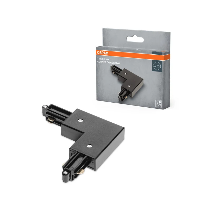 OSRAM TRACKLIGHT 90°- connettore angolare, nero