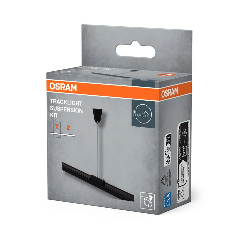 OSRAM ACCESSORI PER BINARI A SOSPENSIONE, nero