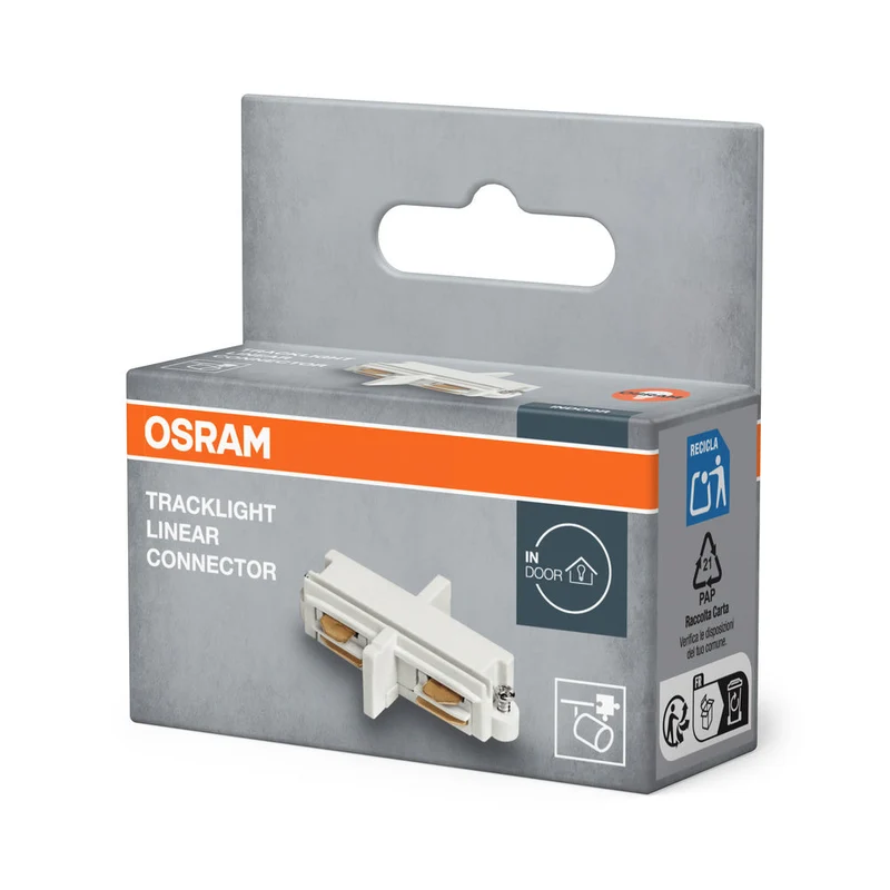 OSRAM TRACKLIGHT connettore lineare, bianco, opzionale