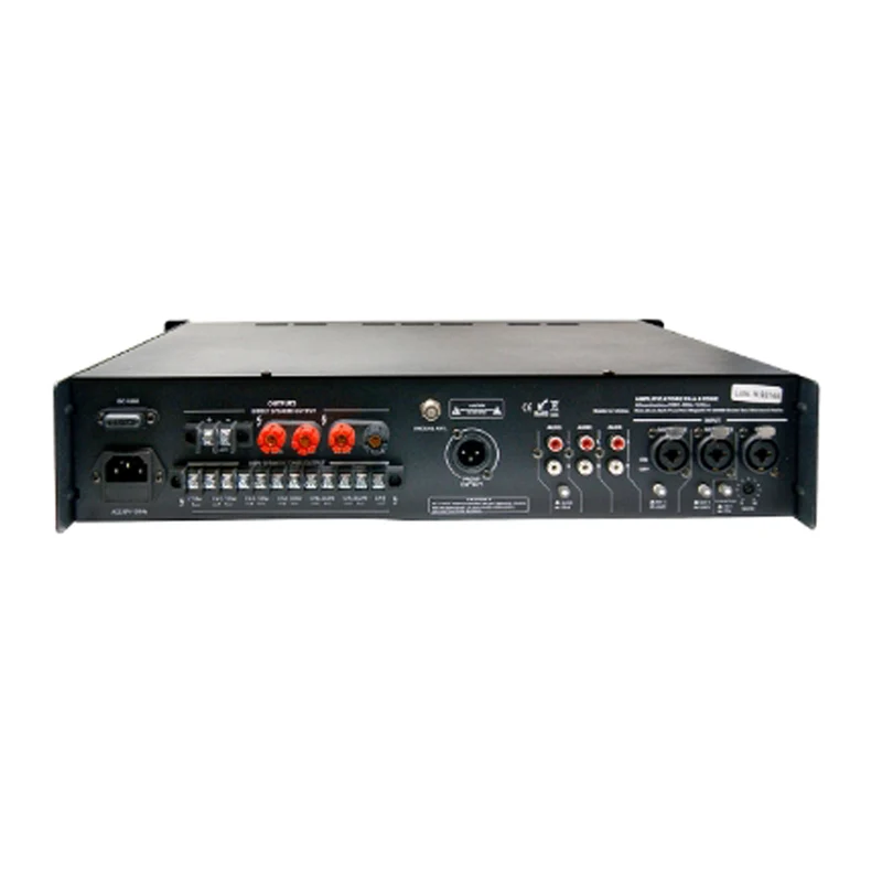 GBC Amplificatore integrato di potenza, amplificatore bluetooth a 6 zone con MP3, DAB, FM SCAN e ingresso USB