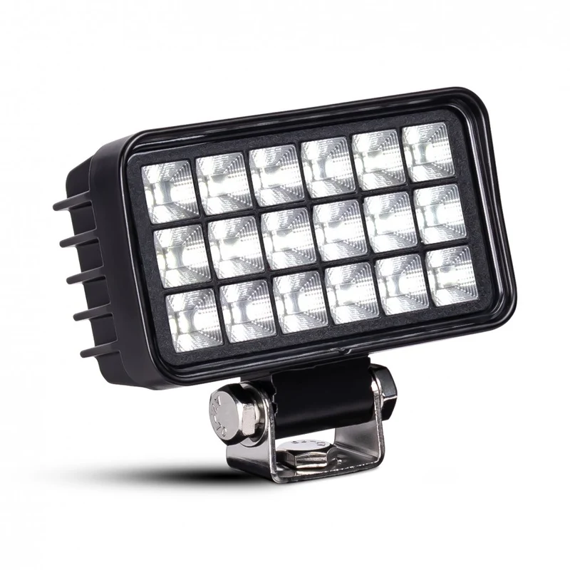 Lampada da lavoro a LED compatta con interruttore / fascio di inondazione da 2000 lumen