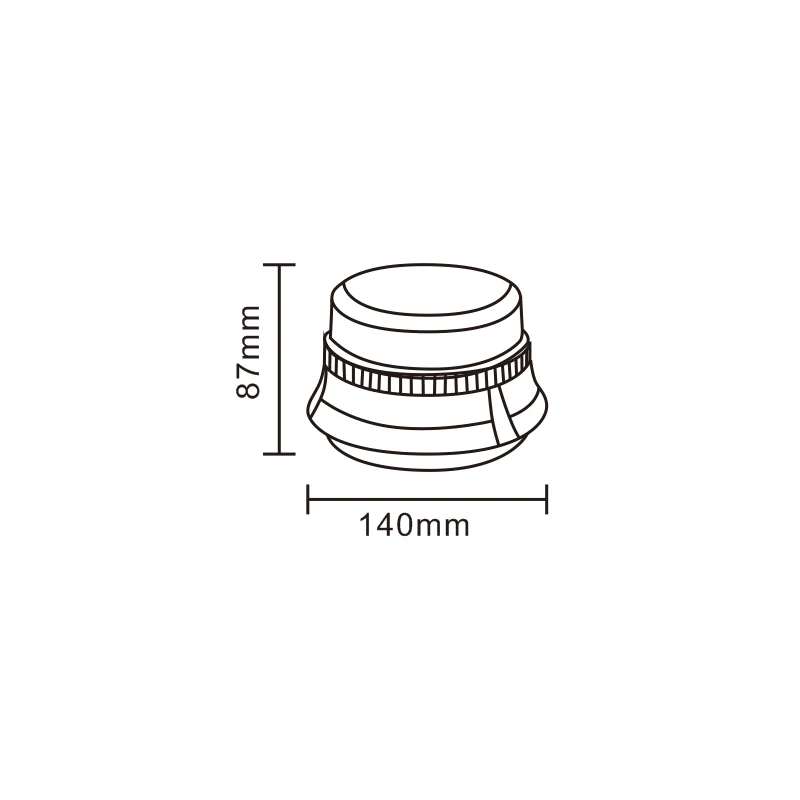 Faro magnetico a LED a basso profilo