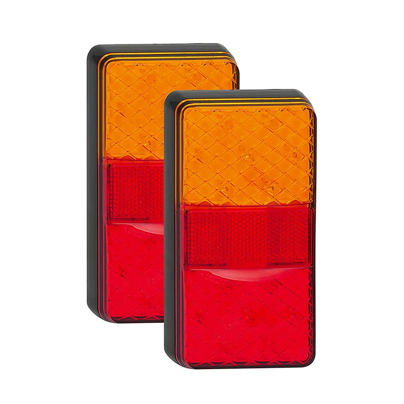 LED Autolamps Luci per rimorchi rettangolari / Kit Plug & Play