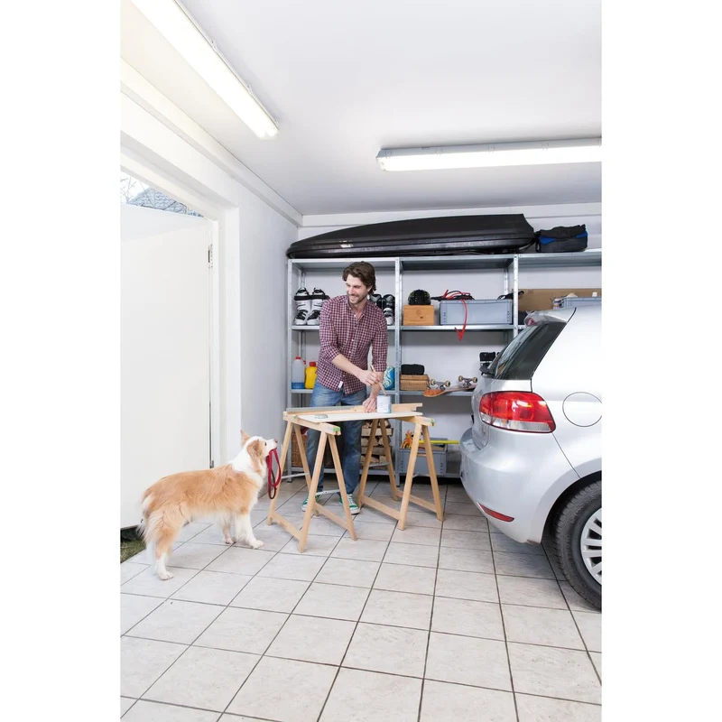 OSRAM LED lampada per ambienti umidi, bianco freddo, 1565 mm x 72,0 mm x 86,0 mm, SubMARINE con 1x tubo LED sostituibile lunghezza 1,5m