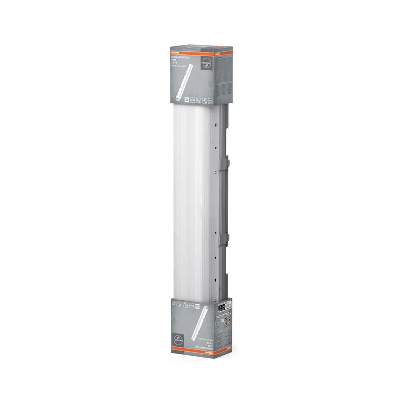 OSRAM SUBMARINE LED lampada da soffitto per ambienti umidi 65,1cm 2 fiamme 16W / 4000K bianco freddo