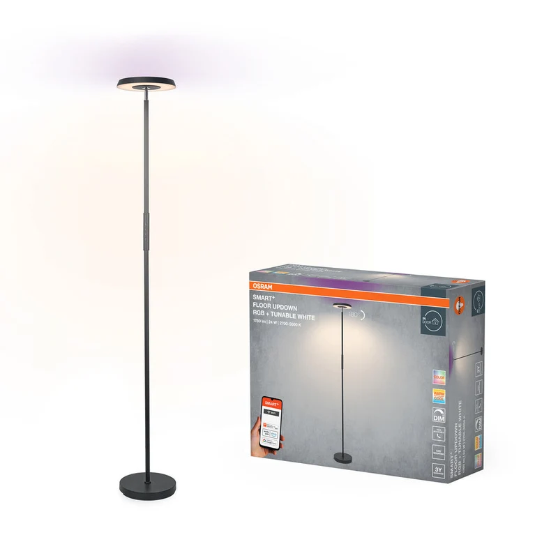 OSRAM SMART+ WIFI lampada da terra UPDOWN, 1,5W, 2165lm