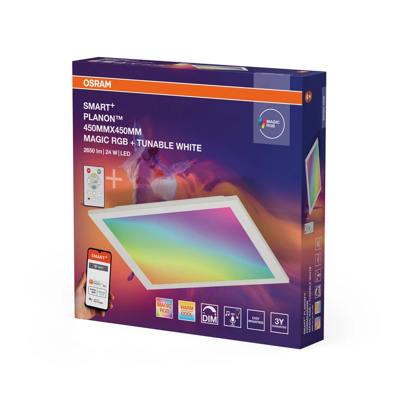 OSRAM SMART+ WIFI Magic Panelleuchte 24W, 2400lm, bianco