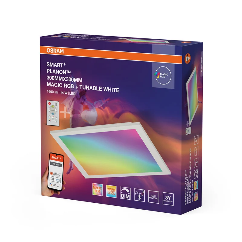 OSRAM SMART+ WIFI Pannello Magico 18W, 1600lm, bianco