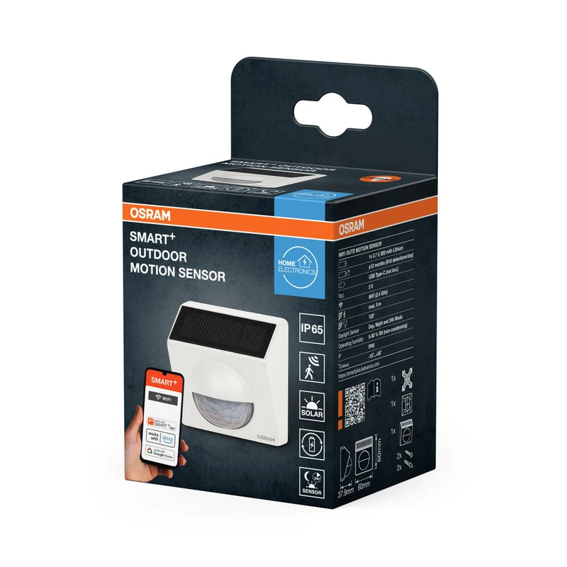 OSRAM WiFi SMART+ SENSORE DI MOVIMENTO DA ESTERNO Sensore esterno, Bianco