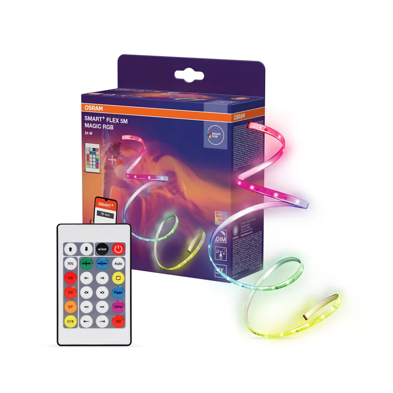 OSRAM SMART+ WIFI FLEX 5m striscia LED, bianco, 22W, 500lm