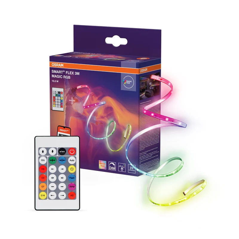 OSRAM SMART+ WIFI FLEX 3m striscia LED, bianco, 15W, 350lm
