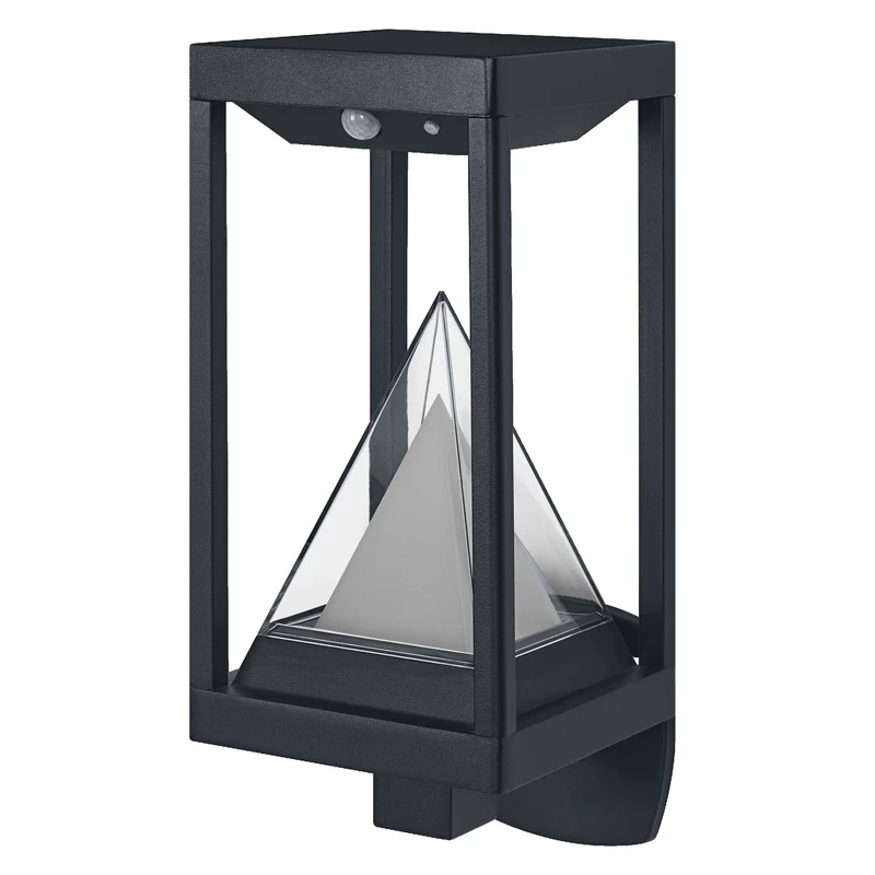 OSRAM SMART+ Lampada da parete solare Bluetooth per esterni, sensore