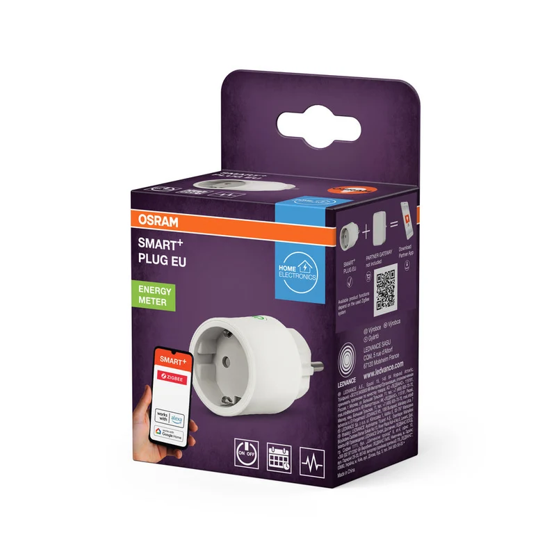 OSRAM ZigBee SMART+ Plug presa intelligente da interno, bianca