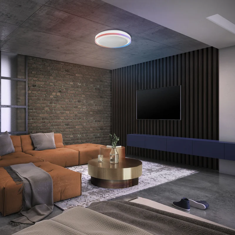 OSRAM SMART + WIFI Magic lampada da soffitto, bianca, 32W, 3400lm