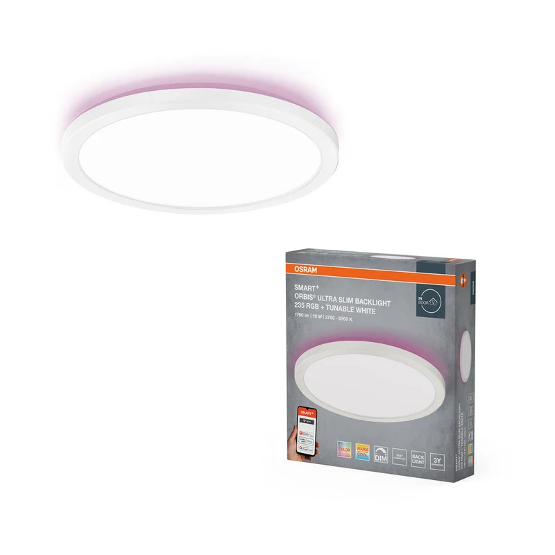 OSRAM SMART+ Pannello WiFi, bianco, 19W, 1790lm, 235mm