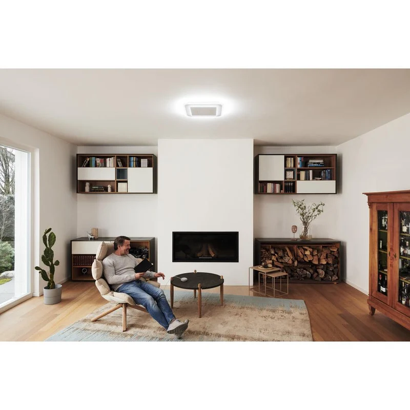 OSRAM Wifi SMART+ ORBIS SADDIE LED RGBW multicolore lampada da soffitto 50x50cm Bianco regolabile 36W / 2700-6500K